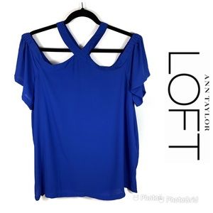 NWT LOFT Off the Shoulder Top Sz L $44.50!